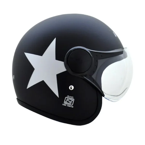 Jet Star W/Visor Helmet